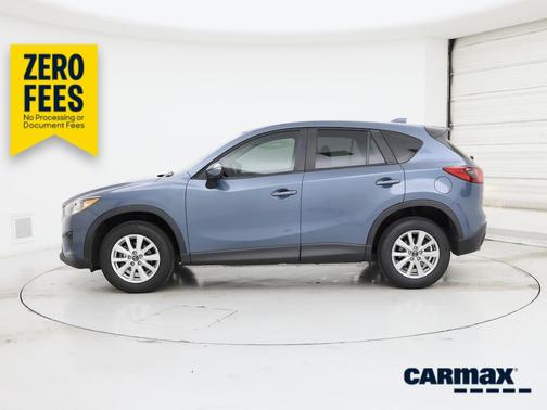Blue 2015 Mazda CX-5 Sport
