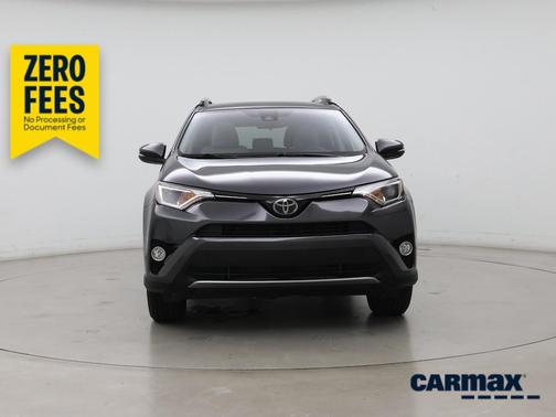 Gray 2018 Toyota RAV4 XLE
