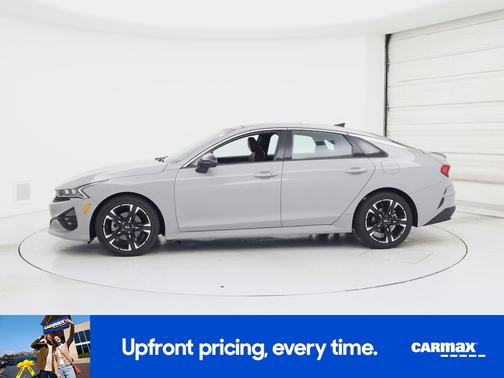 Gray 2021 Kia K5 GT-Line