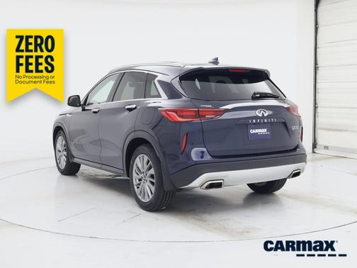 Blue 2023 INFINITI QX50 Luxe