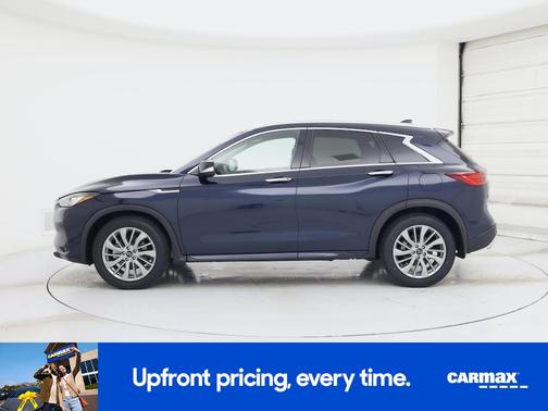 Blue 2023 INFINITI QX50 Luxe