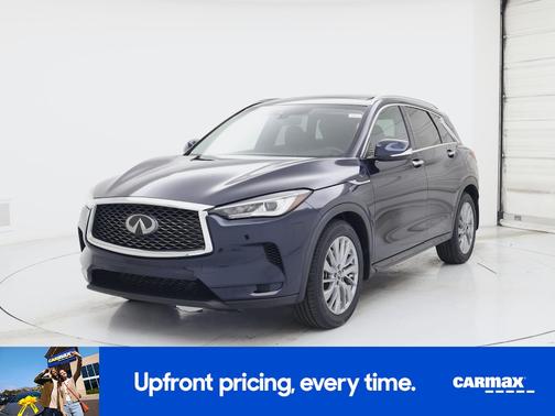Blue 2023 INFINITI QX50 Luxe