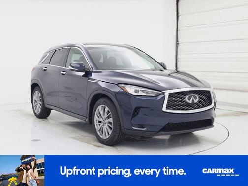 Blue 2023 INFINITI QX50 Luxe