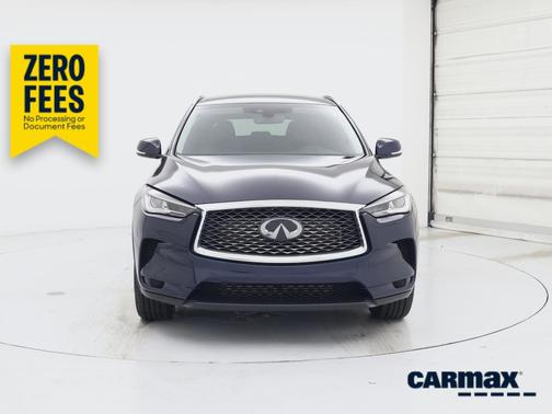 Blue 2023 INFINITI QX50 Luxe