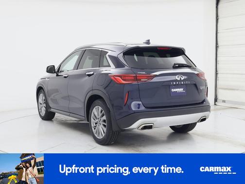 Blue 2023 INFINITI QX50 Luxe