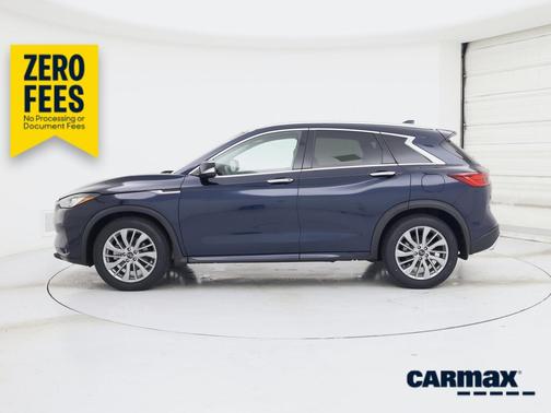 Blue 2023 INFINITI QX50 Luxe