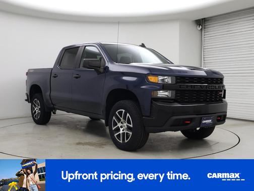 Blue 2019 Chevrolet Silverado 1500 Custom Trail Boss