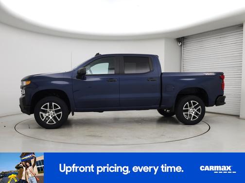 Blue 2019 Chevrolet Silverado 1500 Custom Trail Boss