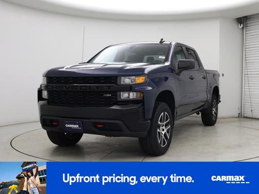 Blue 2019 Chevrolet Silverado 1500 Custom Trail Boss