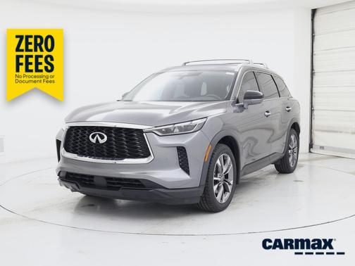 Gray 2023 INFINITI QX60 Luxe