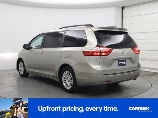 Gold 2017 Toyota Sienna XLE