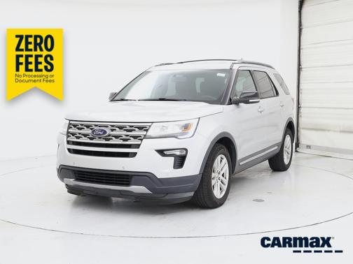Gray 2018 Ford Explorer XLT