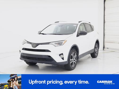 White 2017 Toyota RAV4 LE