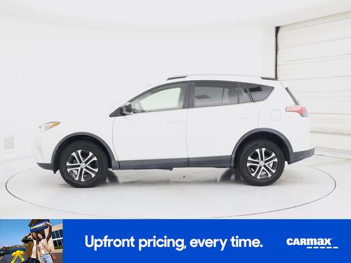 White 2017 Toyota RAV4 LE