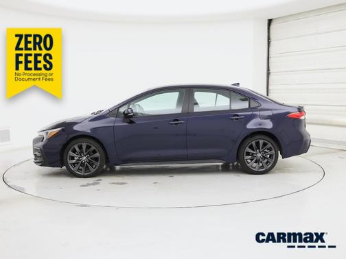 Blue 2025 Toyota Corolla SE