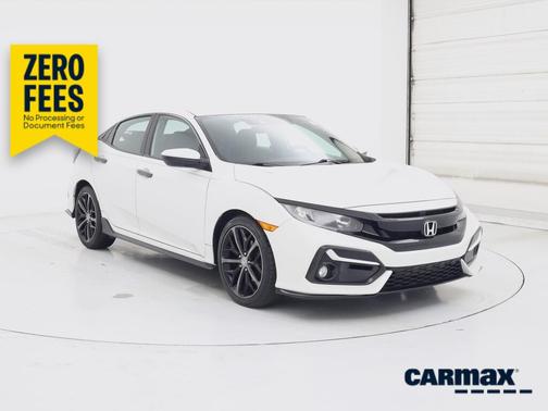 White 2021 Honda Civic Sport