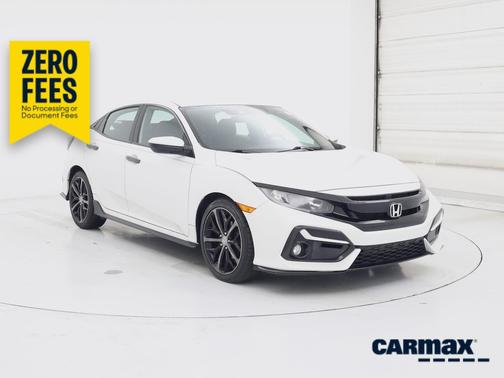 White 2021 Honda Civic Sport