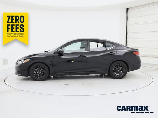 Black 2020 Nissan Sentra SV