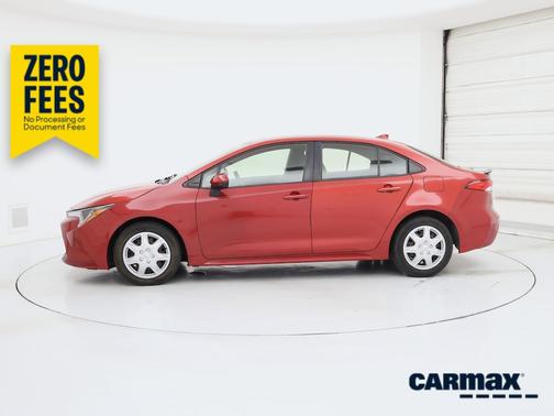 Red 2020 Toyota Corolla LE