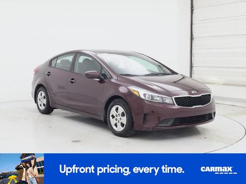 Burgundy 2018 Kia Forte LX