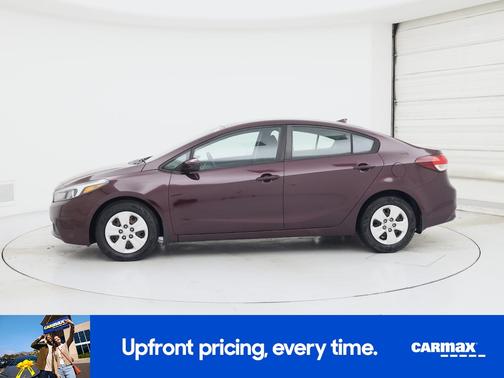 Burgundy 2018 Kia Forte LX
