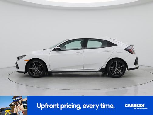 White 2020 Honda Civic Sport