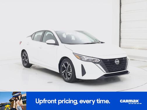White 2025 Nissan Sentra SV