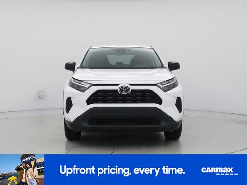 White 2023 Toyota RAV4 LE