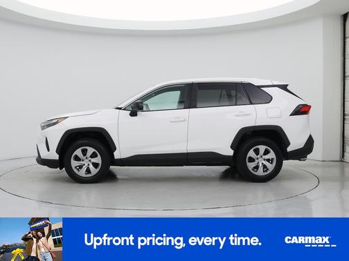 White 2023 Toyota RAV4 LE