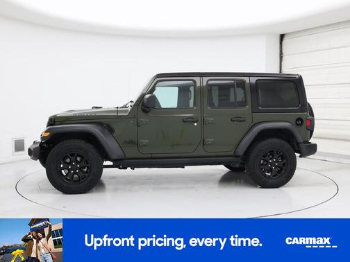 Green 2023 Jeep Wrangler Unlimited Sport