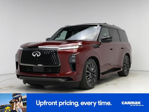 Burgundy 2025 INFINITI QX80 Autograph