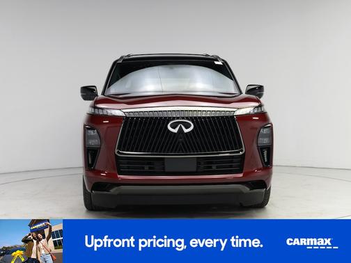 Burgundy 2025 INFINITI QX80 Autograph