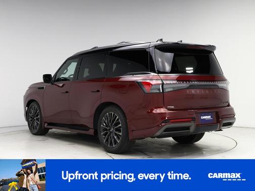 Burgundy 2025 INFINITI QX80 Autograph