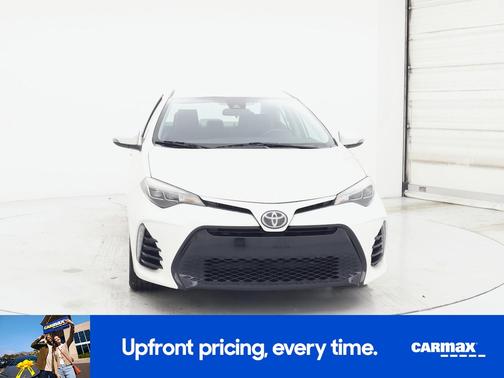 White 2017 Toyota Corolla SE