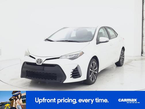 White 2017 Toyota Corolla SE