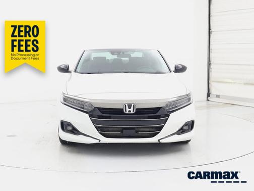 White 2021 Honda Accord Sport SE