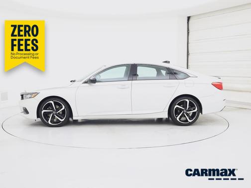 White 2021 Honda Accord Sport SE