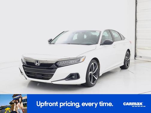 White 2021 Honda Accord Sport SE