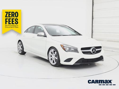 White 2016 Mercedes-Benz CLA-Class