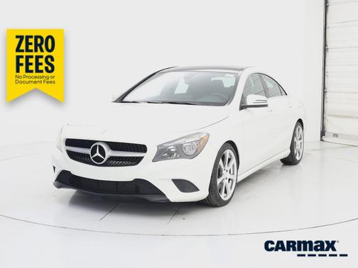 White 2016 Mercedes-Benz CLA-Class
