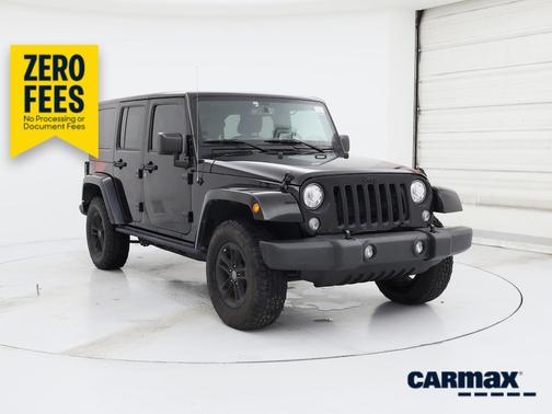 Black 2017 Jeep Wrangler Unlimited Winter