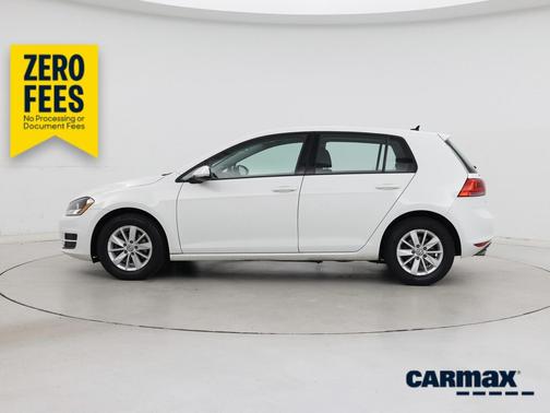 White 2016 Volkswagen Golf S