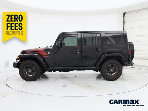 Black 2017 Jeep Wrangler Unlimited Winter