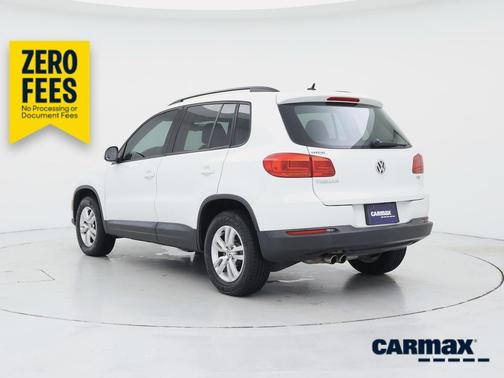 White 2016 Volkswagen Tiguan S