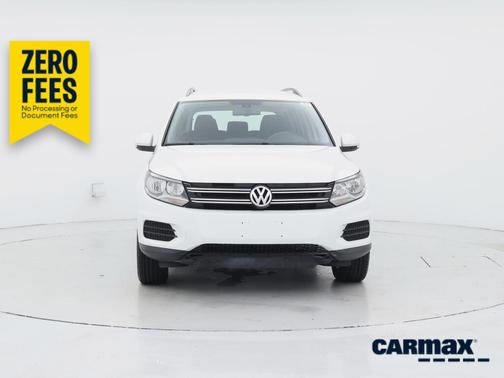 White 2016 Volkswagen Tiguan S
