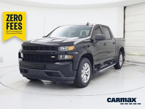 Black 2020 Chevrolet Silverado 1500 Custom