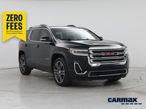 Black 2021 GMC Acadia SLT