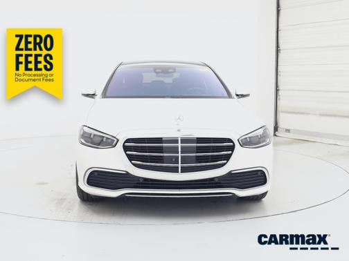 White 2021 Mercedes-Benz S-Class
