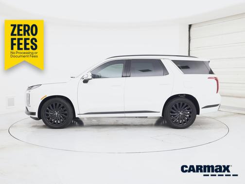 White 2025 Hyundai PALISADE Calligraphy Night Edition