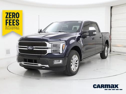 Blue 2024 Ford F-150 King Ranch